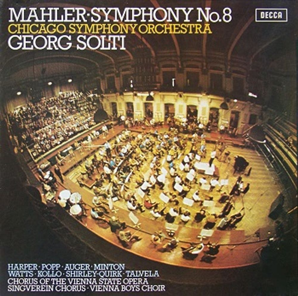 Mahler, Chicago Symphony Orchestra, Georg Solti / Symphony No. 8 (2LP)