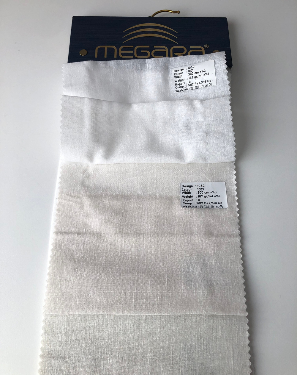 Тюль Megara арт. 1050 (высота 300 см, Турция)