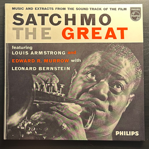 Louis Armstrong and Edward R. Murrow With Leonard Bernstein ‎– Satchmo The Great (Европа 1957г.)