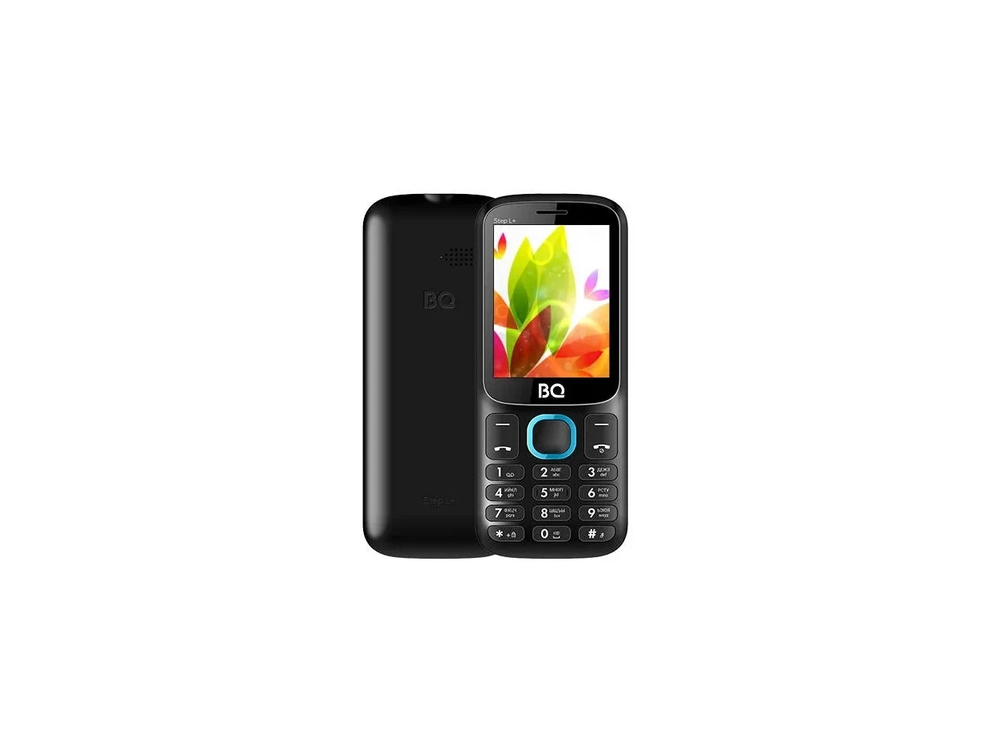 Телефон мобильный BQ 2440 STEP L+BLACK+BLUE (2sim)