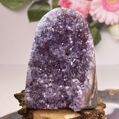 41643 Аметист друза кристалл 60*84мм