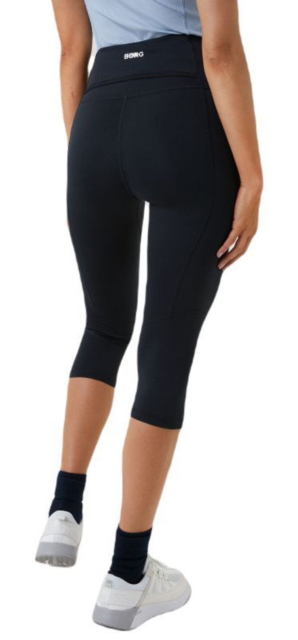 Leginsy Björn Borg Ace 3/4 Tights - черный