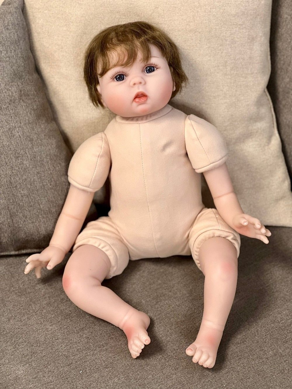 Кукла Реборн мягконабивная 50см в пакете (FA-003B)