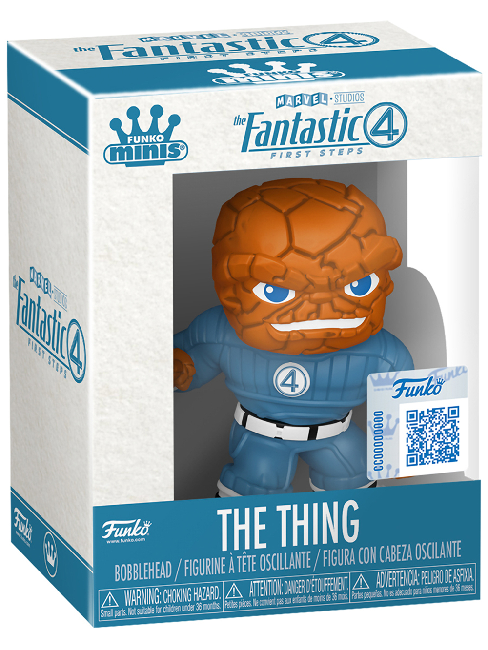 Фигурка Funko Minis Bobble Marvel Fantastic Four FF 1 штука в ассортименте (из 4) (Exc) 87218