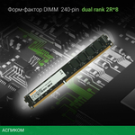Оперативная память Digma DDR3L 8Gb 1600MHz (DGMAD31600008D)
