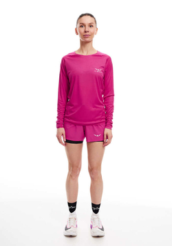 ЛОНГСЛИВ ЖЕНСКИЙ LONG SLEEVE TEE MICRO RIP STOP | PURPLE