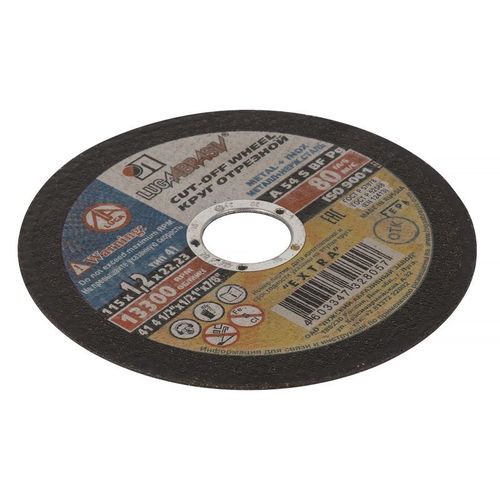 Круг по металлу отрезной 115х1,2х22 мм Луга