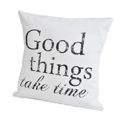Подушка декоративная 50x50 Casual Avenue Script Good Things