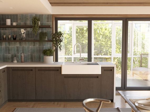 Мойка Kinokawa 90-GR Artceramic/leningrad grey(арт.4993854)