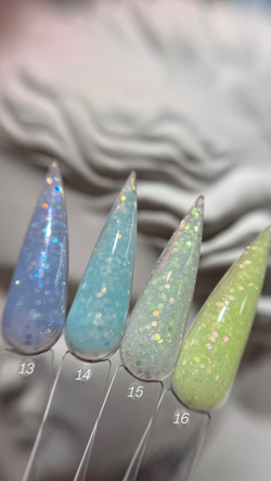 Бескислотная база серия GLITTER