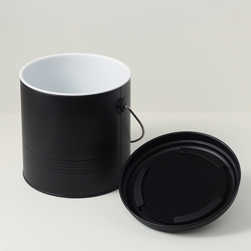 Контейнер для пищевых отходов с фильтром irmel, 3,5 л, графит