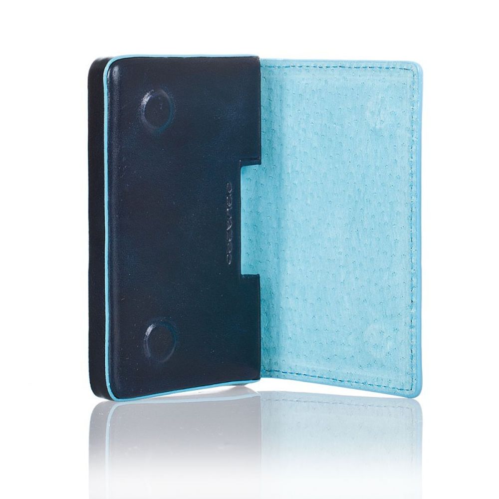 Чехол для визитных карт Piquadro Blue Square синий (PP1263B2/BLU2) 1
