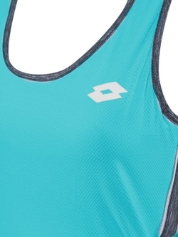 Женский топ теннисный Lotto Shela III Tank - небесный