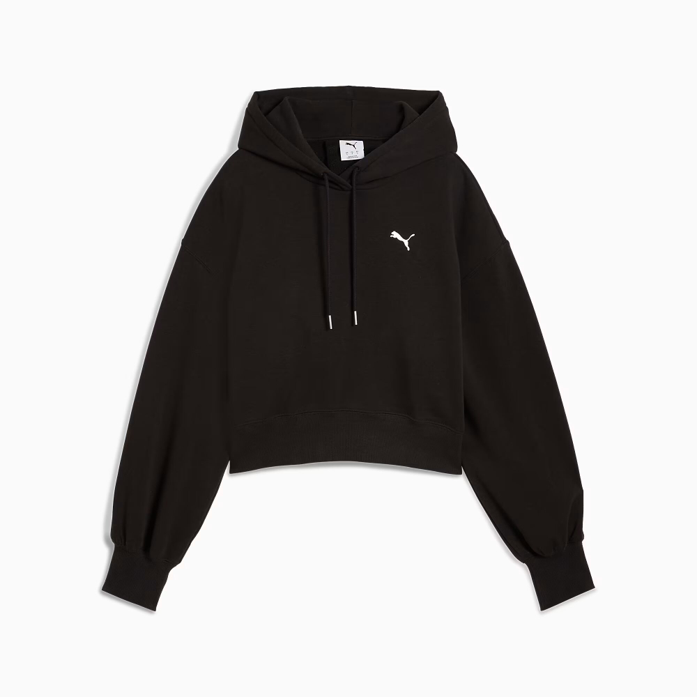 WARDROBE ESSENTIALS Женская свитшот свободного кроя с капюшоном - PUMA