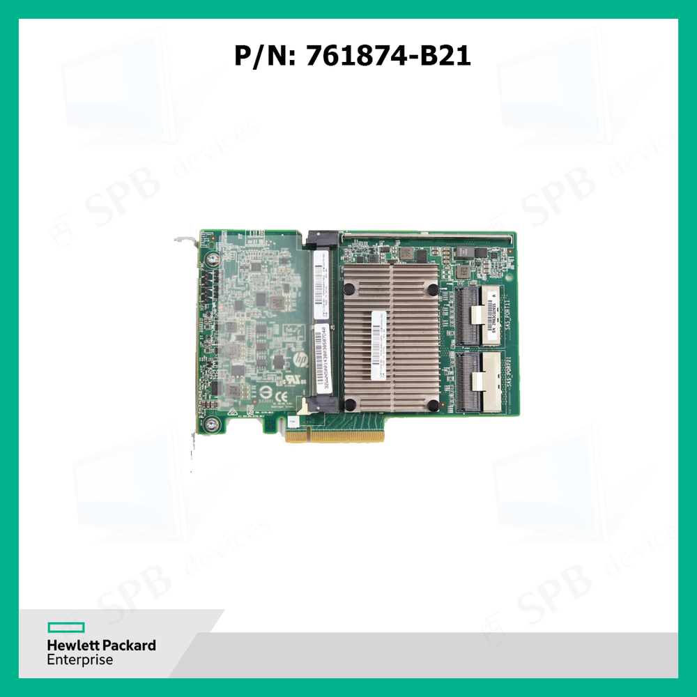 Контроллер HP SMART ARRAY P840/0GB 12GB 2-PORT SAS CONTROLLER 761874-B21, 761880-001