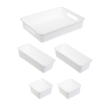 Набор лотков для мелочей тм VETTA, пластик, 3 размера в одном комплекте, 5шт