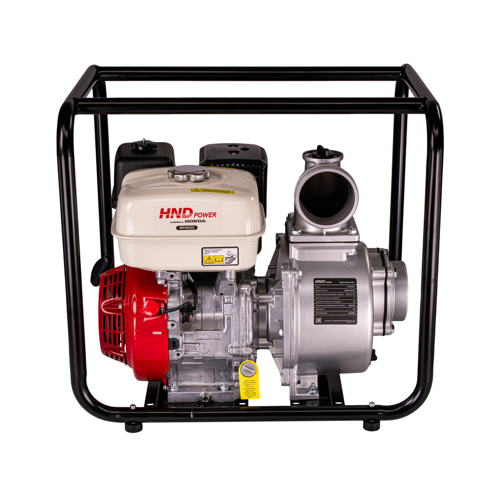 Мотопомпа бензиновая HND WP 40 X2C