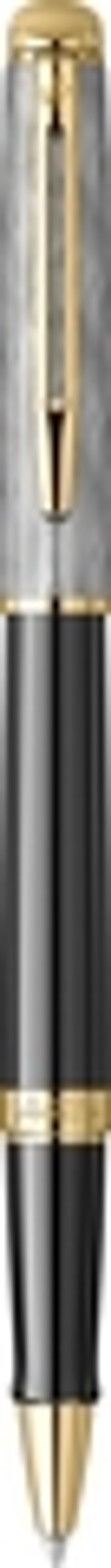 Ручка-роллер Waterman Reflections of Paris Hemisphere DeLuxe Black GT Fblack в подарочной коробке