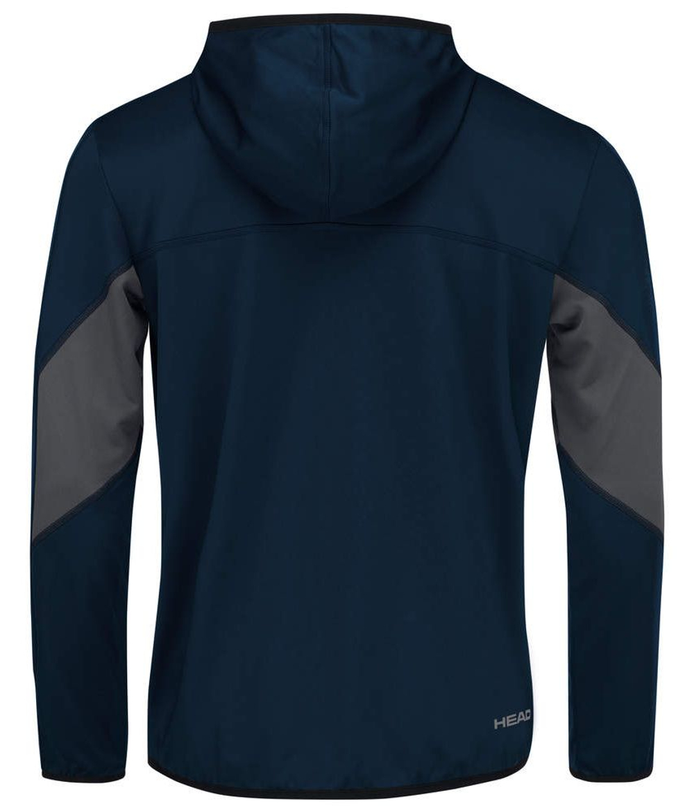 Куртка теннисная Head Club 22 Tech Hoodie M - dark blue