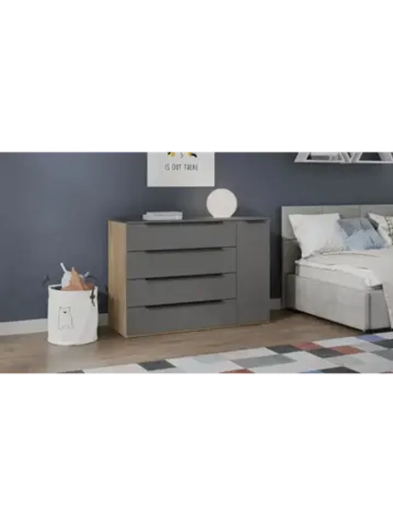 Комод для одежды Яблоня Беллуно 120х45х84 см