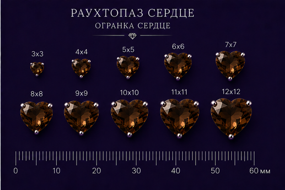 Раухтопаз Сердце