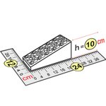 Элемент наклонного подъема 24x12x10 см для GigaBloks 10"