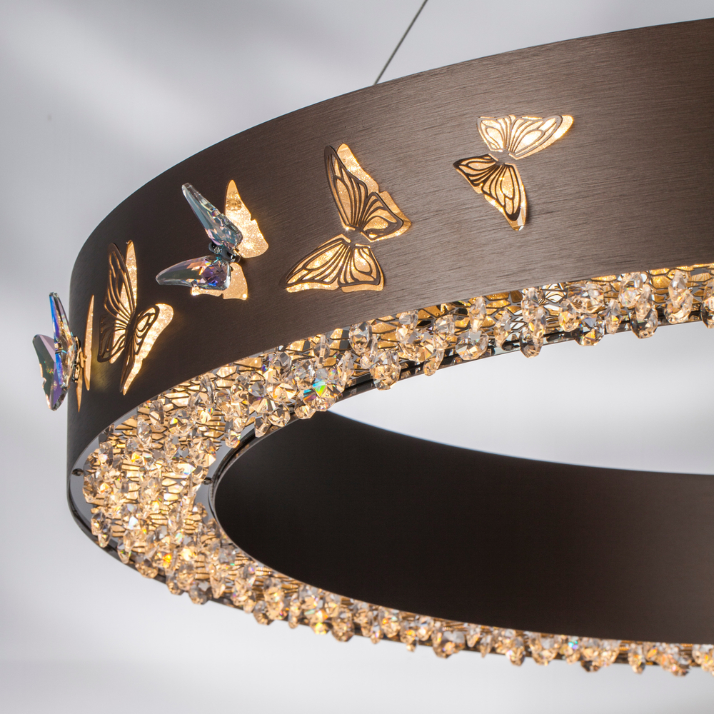 701181 Люстра FARAONE 78W LED 7733LM БРОНЗА 3000K