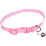 Ошейник с колокольчиком 1*19-32см «Zoo City-Саванна» микс цветов (минивложение 12шт)