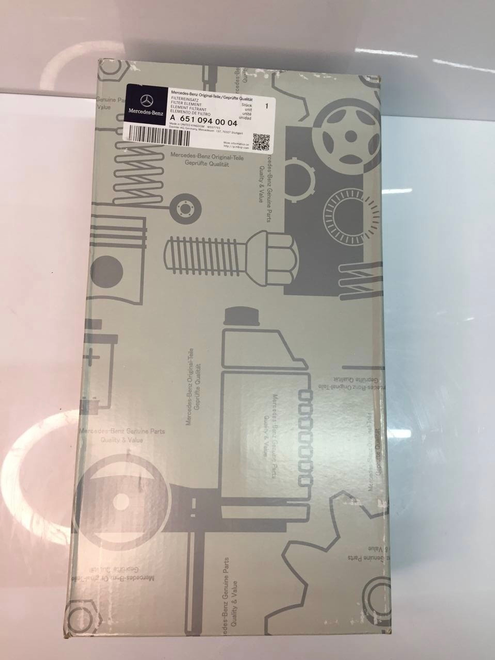 Фильтр воздушный ОРИГИНАЛ A6510940004 Mercedes-Benz C-Class