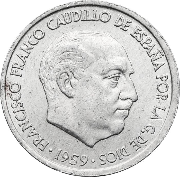 10 сентимо 1959 Испания XF