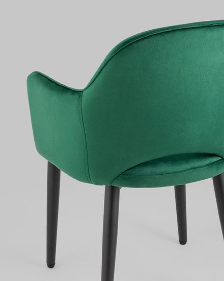 Стул Венера NEW, велюр изумрудный NP (набор 2шт)