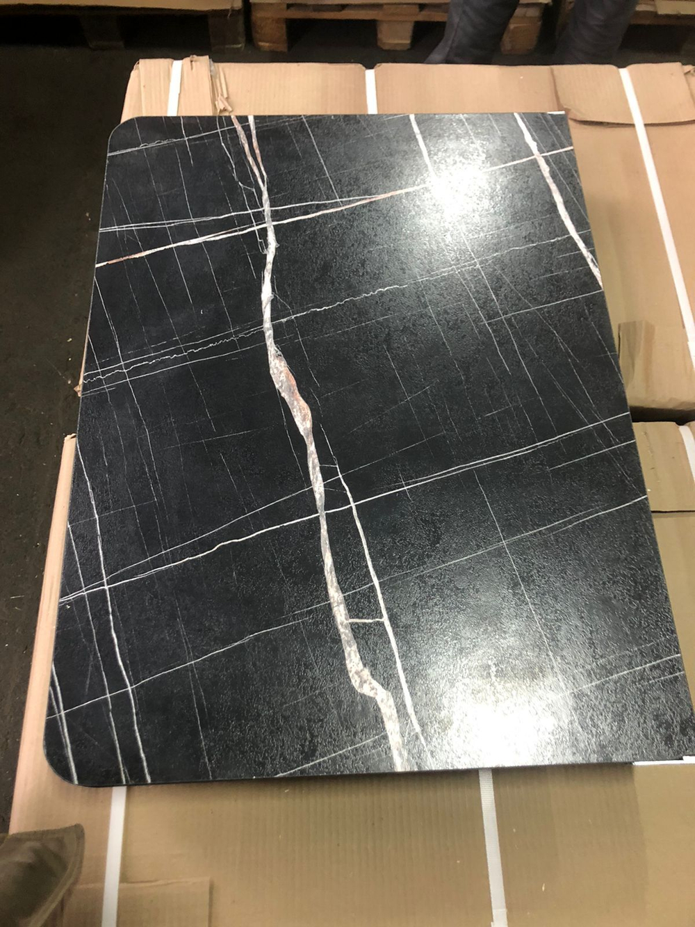 Обеденный стол поворотно-раскладной с пластиковым покрытием СТД10 800*600(1200)