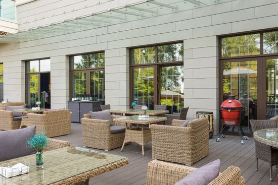 "Капучино" кресло из искусственного ротанга, цвет соломенный