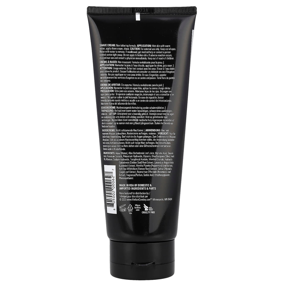 Herban Cowboy, Крем для бритья с алоэ, Dusk®, 200 мл (6,7 жидк. Унции)