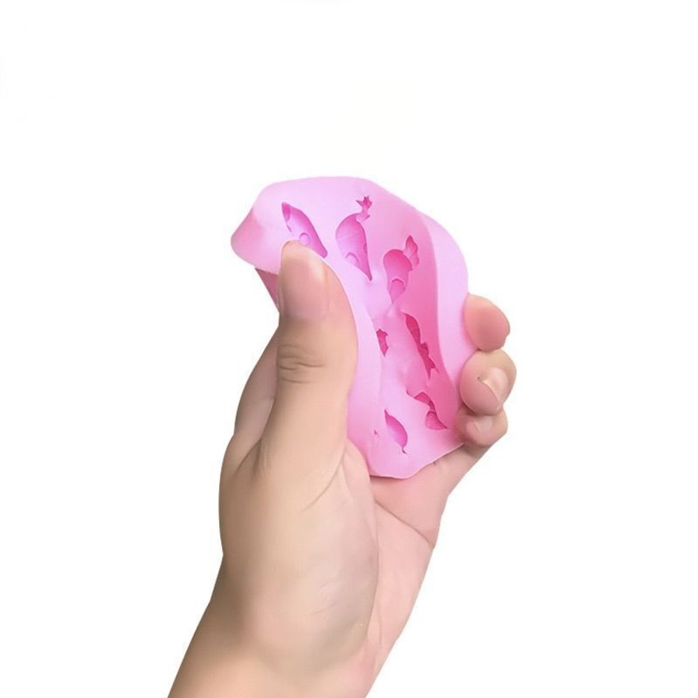 Набор силиконовых молдов  "Фрукты и Овощи", (2 шт)