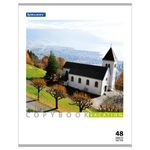 Тетрадь А5, 48 л., BRAUBERG ЭКО, клетка, обложка картон, КАНИКУЛЫ, 401819, 5шт