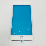 Стекло фронтальное с OCA, на IPhone 8/ 8 Plus в сборе с рамкой