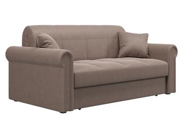 Диван Палермо 1,6 - Velutto 22 коричневый/кант Velutto 22 коричневый