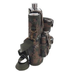 GAEM Набор из 4-х предм.: фляжка 1350 мл, 2 стопки 70 мл, фляжка 100 мл, L19 W10,5 H23,5 см