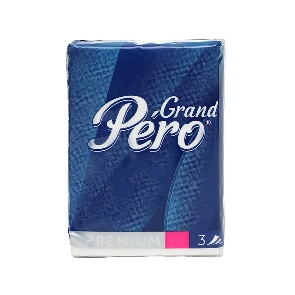 Платочки носовые бумажные GrandPero aroma 3 сл 7л x 12 шт