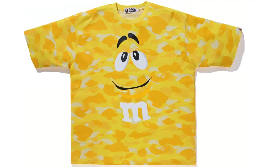 A Bathing Ape X M M S Color Camo Relaxed Tee