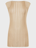 Платье-туника вязаное