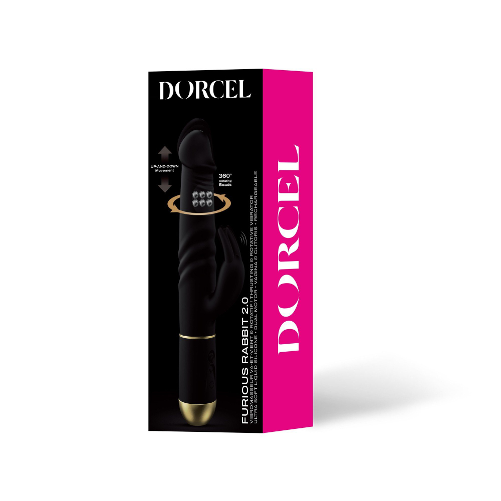 Вибратор-кролик Dorcel FURIOUS RABBIT 2.0