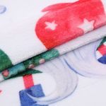 Плед новогодний 200х220 см, "Гномики", полиэстер, 210 г/м2, ЗОЛОТАЯ СКАЗКА, 592532