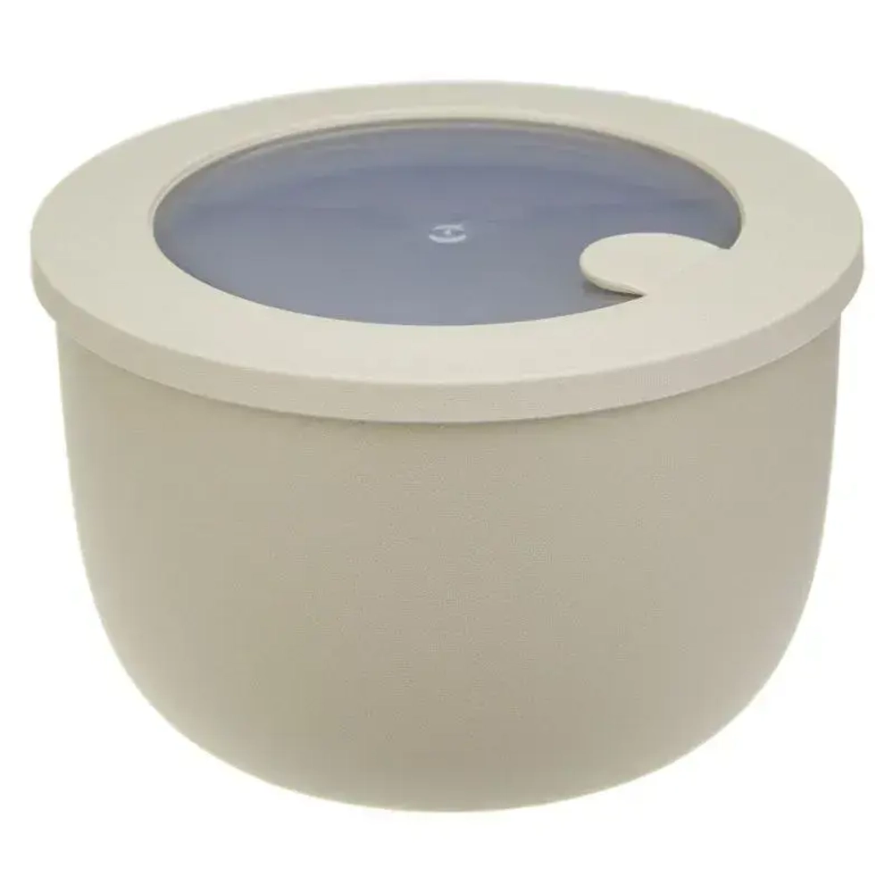 Миска герметичная НЕО 1,2л с клапаном для СВЧ Латте