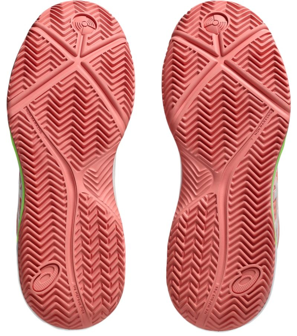 Женские кроссовки для Падел Asics Gel-Dedicate 8 Padel - guava/white
