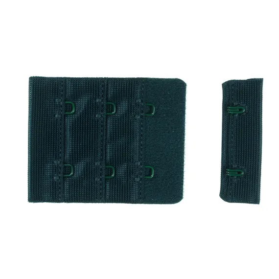 Застежка с крючками изумруд 2 ряда (цв. 1994), 44*55 мм