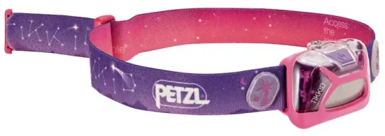 Фонарь налобный Petzl LAMP TIKKID PINK розовый