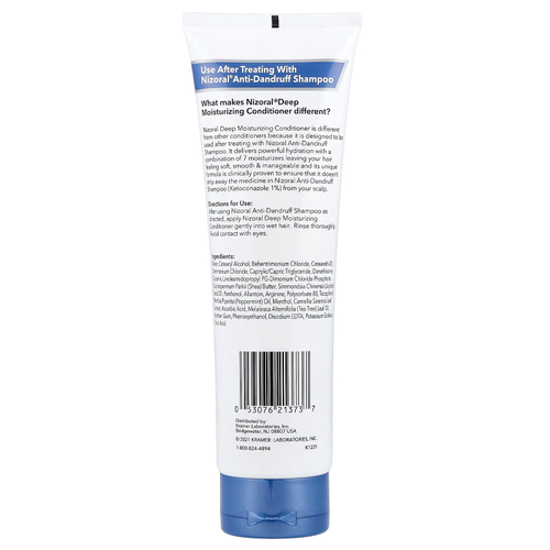 Nizoral, Кондиционер для глубокого увлажнения, с мятой и маслом чайного дерева, 278 мл (9,4 жидк. унц.)