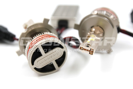 Aozoom P15 H4 с вентилятором, 12V 85W 10000Lm (комплект, 2шт)